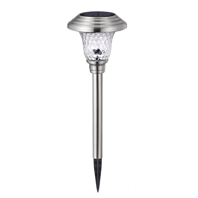 Garden Outdoor Waterproof Dinner Light Stainless Solar Powered Led Pathway Light For Decoration, Garden, Landscape