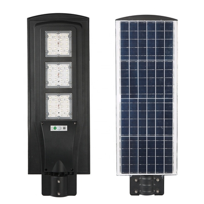 Energy Saving ROAD 60W IP66 All In One Solar LED Street Light With Aluminum Alloy Housing