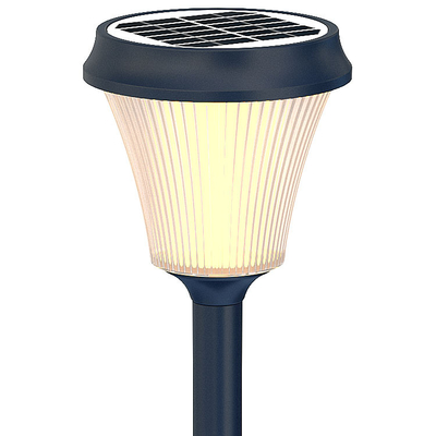 Lanscape 3CCT Round Design Outdoor Solar Powered Led Landscape Lighting Park Light From China Factory