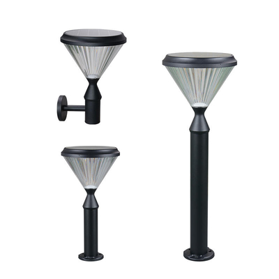 High Quality Aluminum Garden Path Walkway Decorative Waterproof 3W LANDSCAPE Solar Crafts Solar Bollard LED Solar Path Light for Pathway Lawn