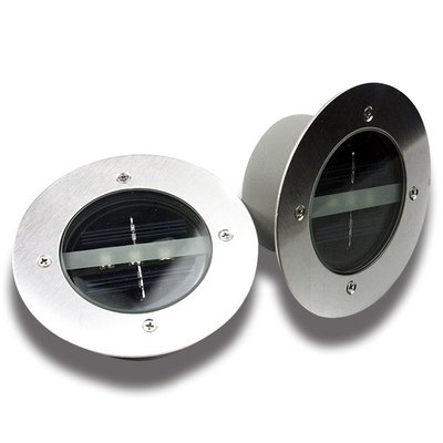Garden Led Display Outdoor Lighting Deck Solar Powered Panel Street Lights Underground Garden Pathway Spot Lights